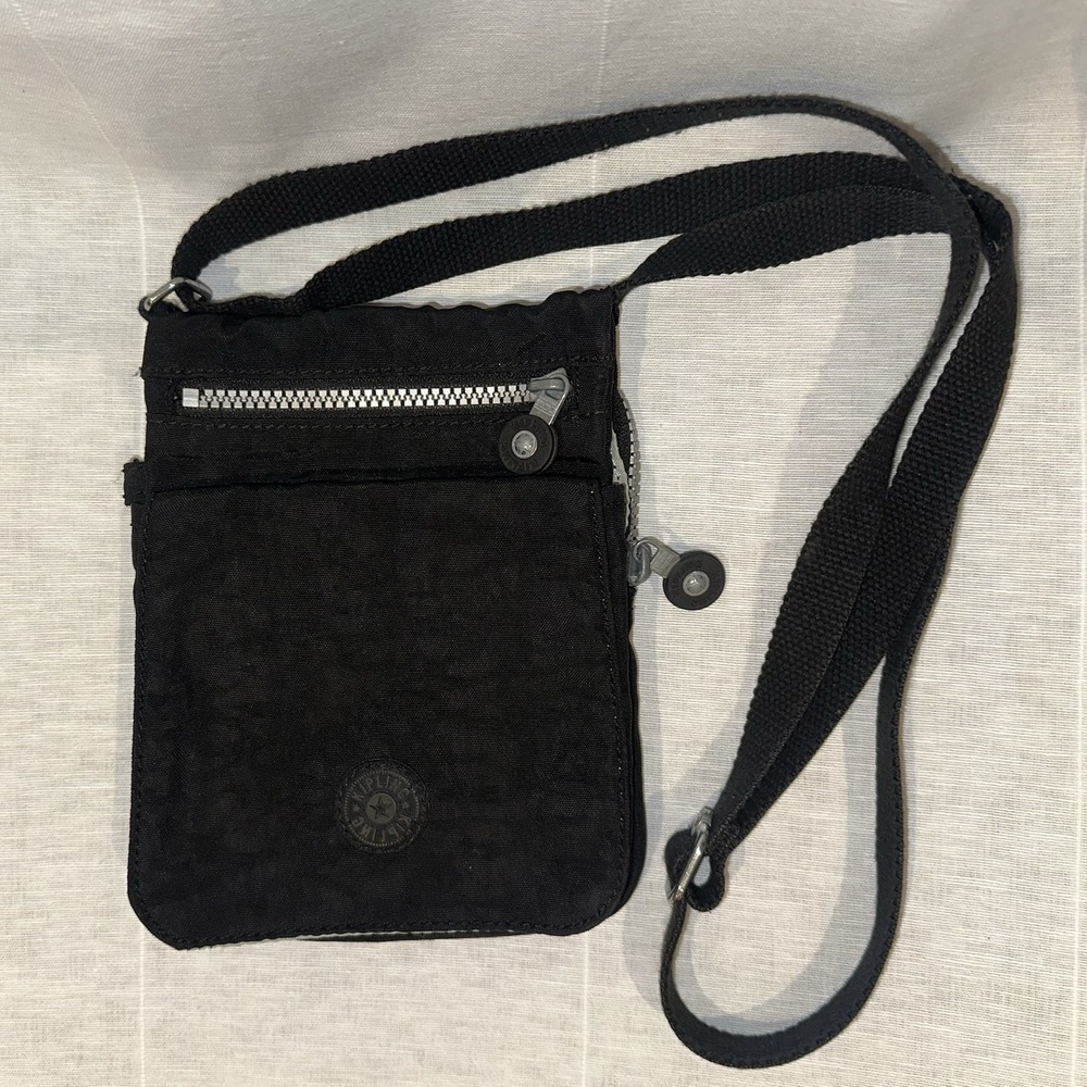 Kipling El Dorado Bag Crossbody Or Shoulder Strap Zipper Pockets Card Slots EUC